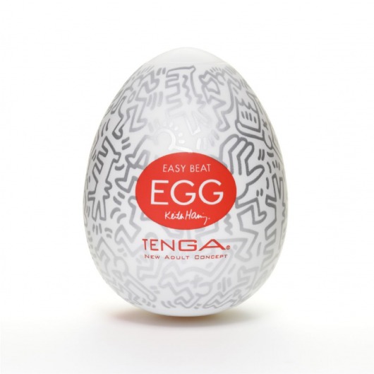 Мастурбатор-яйцо Keith Haring EGG PARTY - Tenga - в Твери купить с доставкой