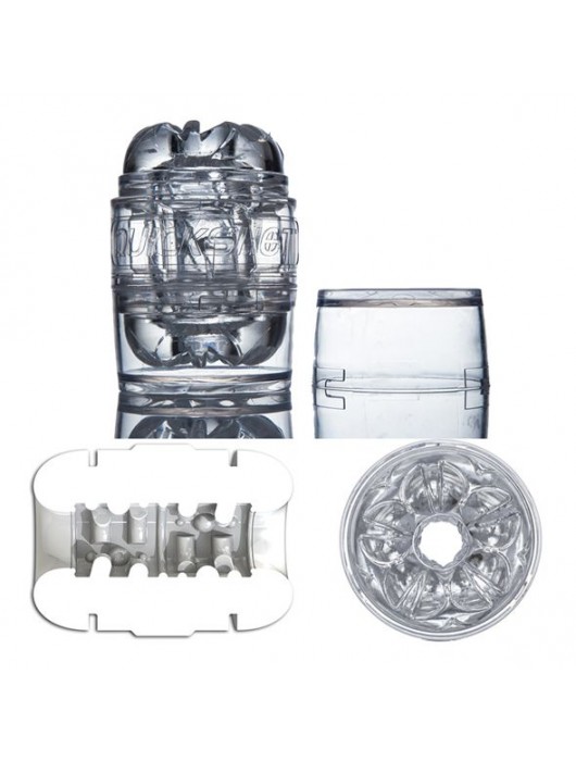 Мастурбатор Fleshlight - Quickshot Masturbator Clear - Fleshlight - в Твери купить с доставкой