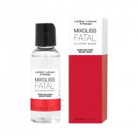 Силиконовый флюид с ароматом розы Mixgliss Fatal Velvet Rose - 50 мл. - Mixgliss - купить с доставкой в Твери