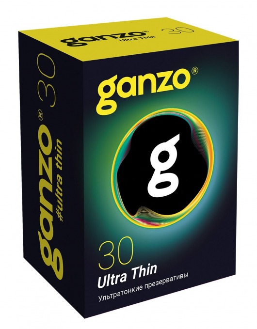 Супертонкие презервативы Ganzo Ultra thin - 30 шт. - Ganzo - купить с доставкой в Твери