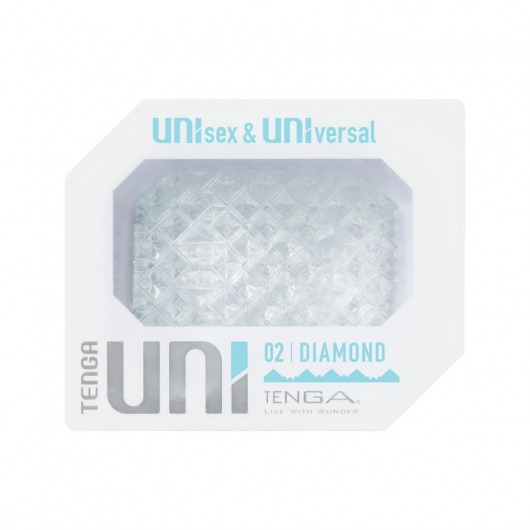 Прозрачный мастурбатор-стимулятор Tenga Uni Diamond - Tenga - в Твери купить с доставкой