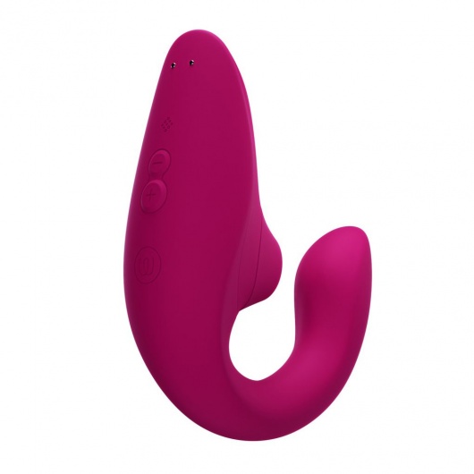 Малиновый клиторальный стимулятор Womanizer Blend - Womanizer