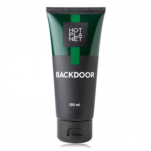 Анальный лубрикант на силиконовой основе Backdoor - 100 мл. - HOT planet - купить с доставкой в Твери