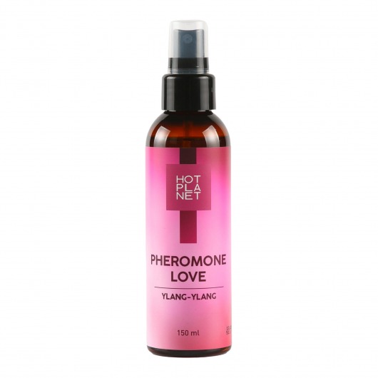 Массажное масло Pheromone Love с ароматом иланг-иланга - 150 мл. - HOT planet - купить с доставкой в Твери
