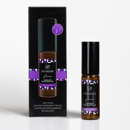 Мужской антибактериальный эко-гель для интимного ухода Intimizer - 20 мл. - Intimizer - купить с доставкой в Твери