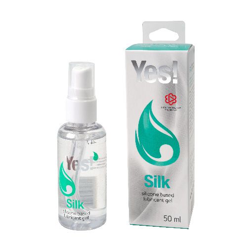 Силиконовая гипоаллергенная вагинальная смазка Yes Silk - 50 мл. - Sitabella - купить с доставкой в Твери