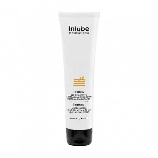 Водный лубрикант Nuei Inlube с алоэ вера и ароматом тирамису - 100 мл. - Nuei cosmetics - купить с доставкой в Твери