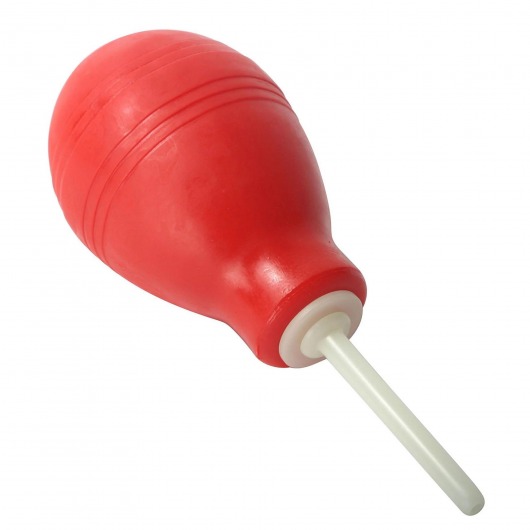 Анальный душ Enema Bulb Red - XR Brands - купить с доставкой в Твери