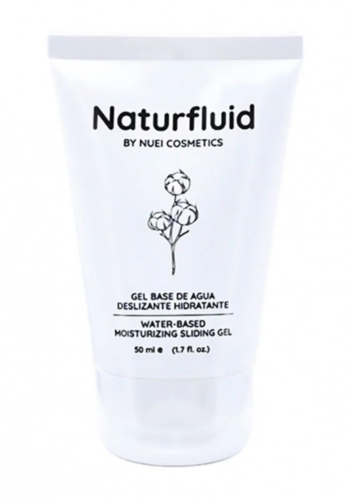 Экстраскользкий лубрикант на водной основе Nuei Naturfluid - 50 мл. - Nuei cosmetics - купить с доставкой в Твери