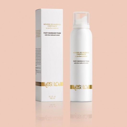 Массажная пена Fizzy Massage Foam - 150 мл. - YESforLOV - купить с доставкой в Твери