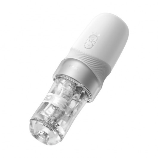 Белый автоматический мастурбатор Extra Sauce - Sauce - в Твери купить с доставкой