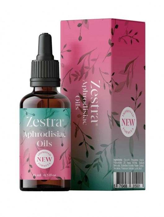 Возбуждающее масло Zestra Aphrodisiac Oils - 15 мл. - Zestra - купить с доставкой в Твери