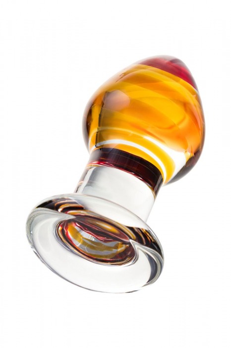 Стеклянная анальная пробка-стимулятор - 8,5 см. - Sexus