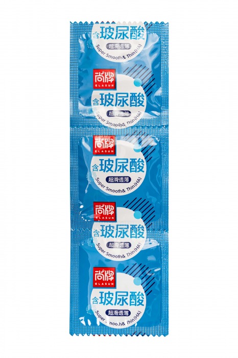 Ультратонкие презервативы Elasun Ultra-thin and Smooth - 3 шт. - Elasun - купить с доставкой в Твери