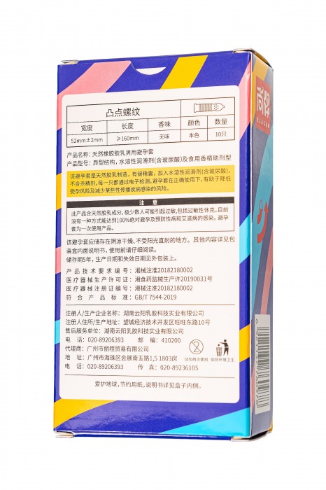 Презервативы с точками и ребрами Elasun Ribbed and Dotted - 10 шт. - Elasun - купить с доставкой в Твери