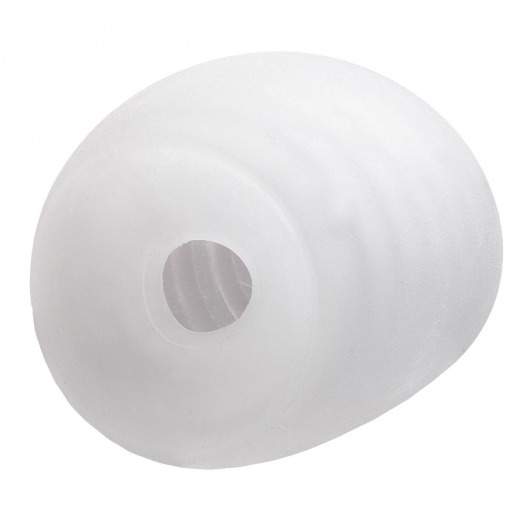 Белый мастурбатор-шар Lucky Ball Type 3 - MALESATION - в Твери купить с доставкой