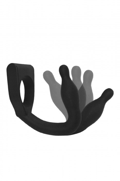 Эрекционное кольцо с вибровтулкой Discovery - MALESATION - в Твери купить с доставкой