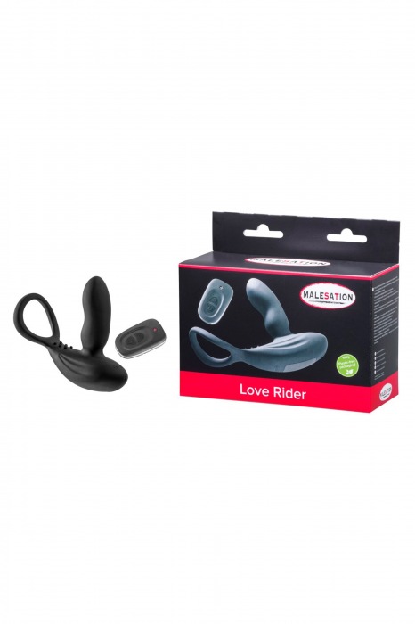 Стимулятор простаты с эрекционным кольцом Love Rider - MALESATION - в Твери купить с доставкой