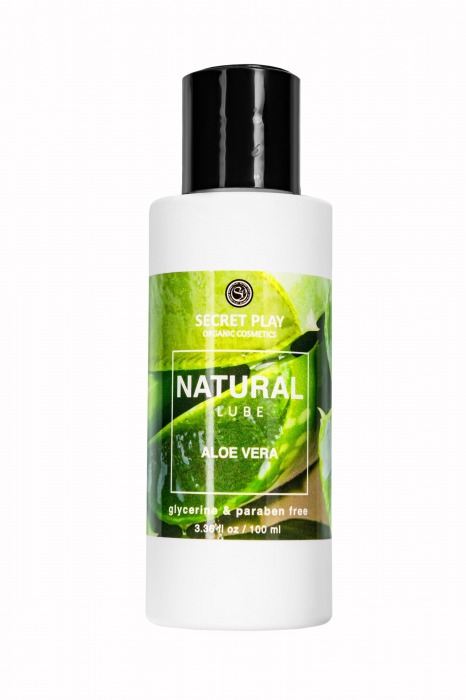 Органический гель Natural Lube - 100 мл. - Secret Play - купить с доставкой в Твери
