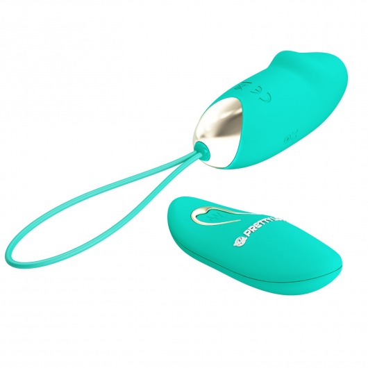 Зеленое виброяйцо Julia с пультом ДУ - Baile