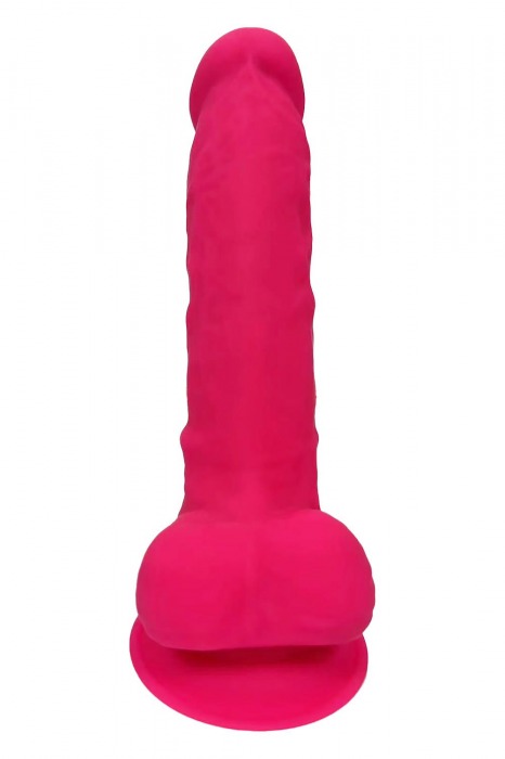 Розовый фаллоимитатор Dildo With Balls 7Inch - 17,7 см. - Dream Toys