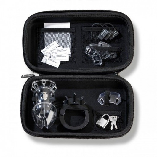 Мужской пояс верности Pubic Enemy No1 Silver Edition - MyStim - купить с доставкой в Твери