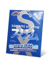 Презерватив Sagami Xtreme FEEL FIT 3D - 1 шт. - Sagami - купить с доставкой в Твери
