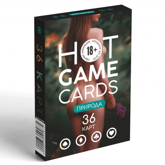 Игральные карты Hot Game Cards «Природа» - Сима-Ленд - купить с доставкой в Твери