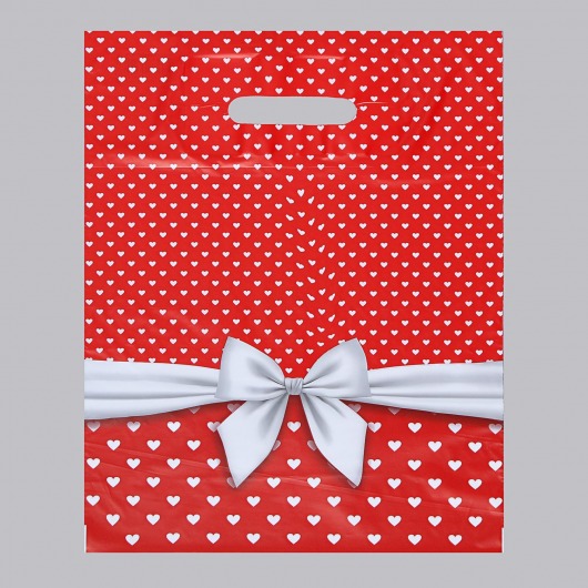 Пакет «Скарлетт» с вырубной ручкой (30х38 см) - Сима-Ленд - купить с доставкой в Твери