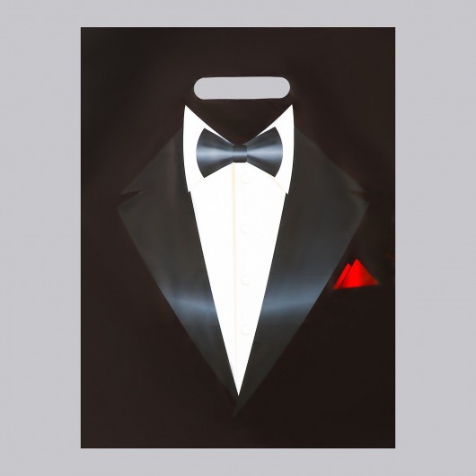 Пакет «Смокинг» полиэтиленовый с вырубной ручкой (30х40 см) - UPAK LAND - купить с доставкой в Твери