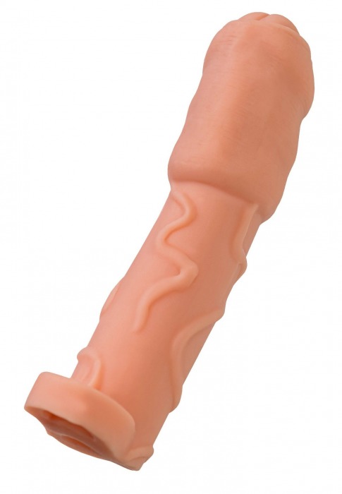 Телесная удлиняющая насадка - 16 см. - ToyFa - в Твери купить с доставкой