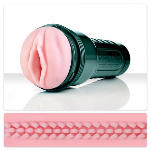 Мастурбатор-вагина Fleshlight - Vibro Pink Lady Touch с вибрацией - Fleshlight - в Твери купить с доставкой
