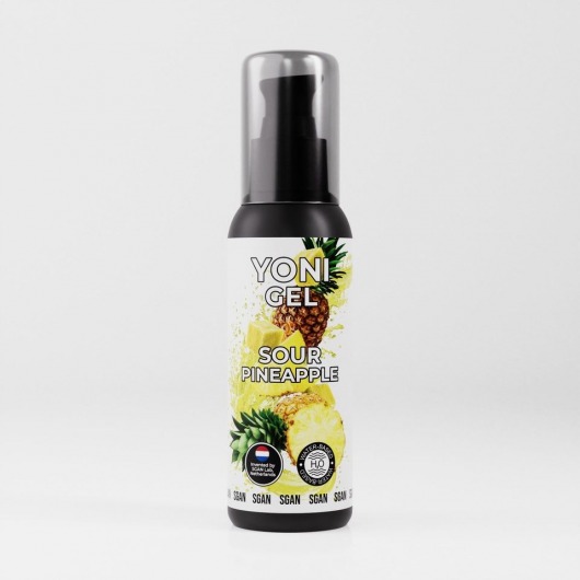 Лубрикант для орального секса SGAN со вкусом кислого ананаса - 100 мл. - SGAN - купить с доставкой в Твери