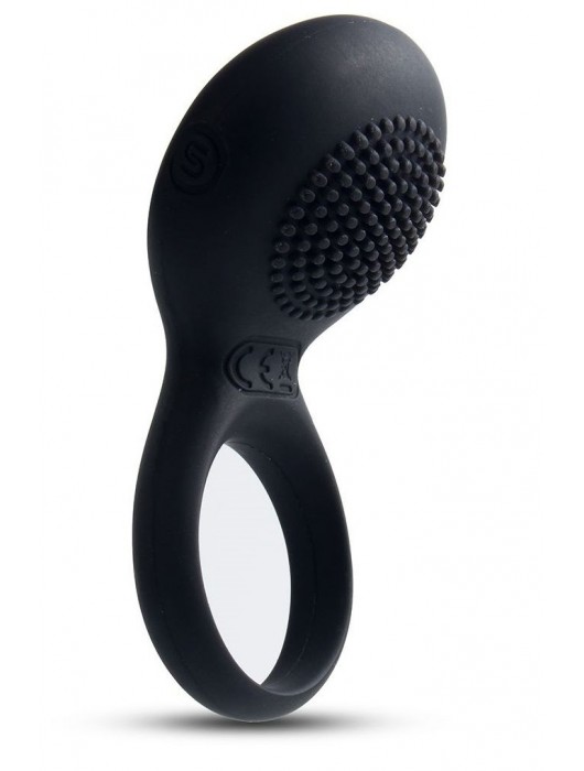 Чёрное перезаряжаемое эрекционное виброкольцо Tyler - Svakom - в Твери купить с доставкой