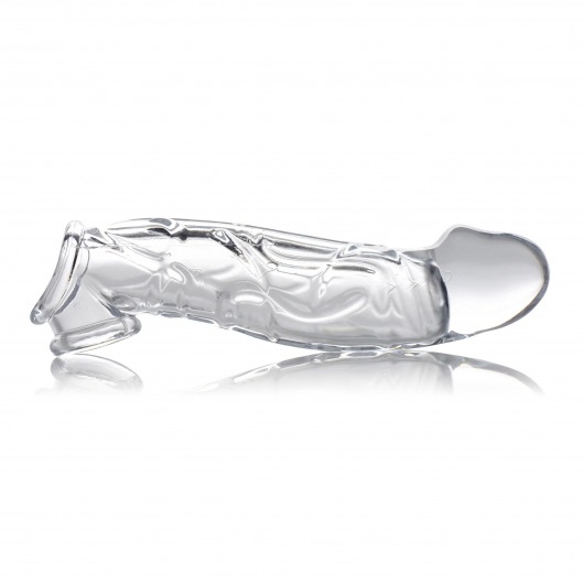 Прозрачная насадка для увеличения члена 2 Inch Clear Extender Sleeve - XR Brands - в Твери купить с доставкой