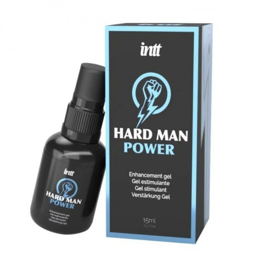 Стимулирующий гель для мужчин Hard Man Power - 15 мл. - INTT - купить с доставкой в Твери