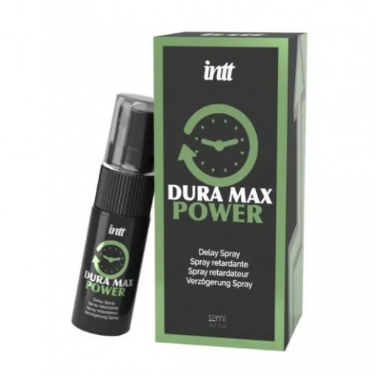 Пролонгирующий спрей Dura Max - 12 мл. - INTT - купить с доставкой в Твери