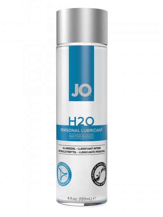 Нейтральный лубрикант на водной основе JO Personal Lubricant H2O - 120 мл. - System JO - купить с доставкой в Твери