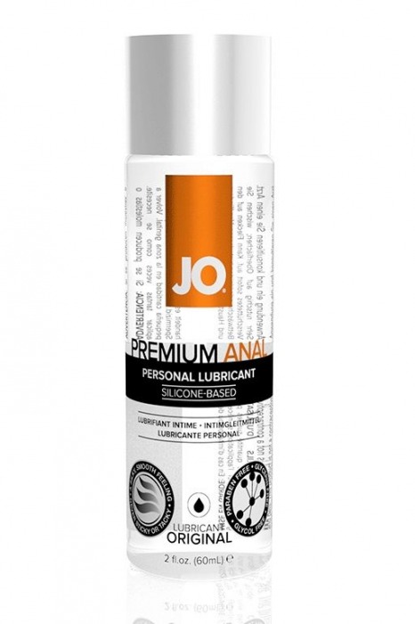Анальный лубрикант на силиконовой основе JO Anal Premium - 60 мл. - System JO - купить с доставкой в Твери