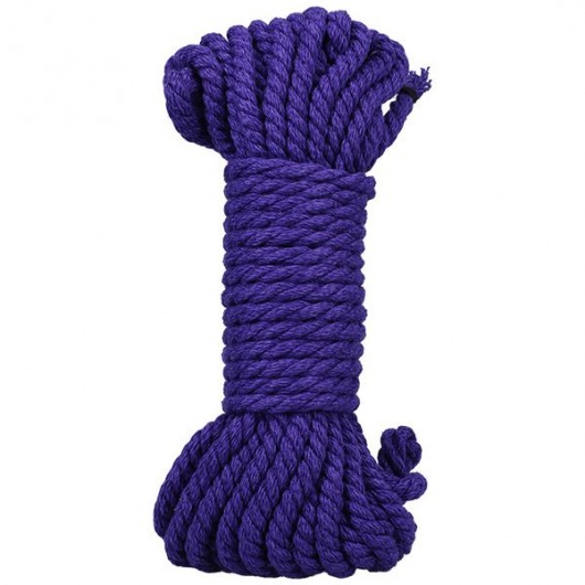 Фиолетовая верёвка для связывания и фиксации Bind Tie - 9,14 м. - Doc Johnson - купить с доставкой в Твери