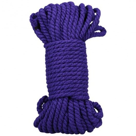Фиолетовая верёвка для связывания и фиксации Bind Tie - 15,24 м. - Doc Johnson - купить с доставкой в Твери