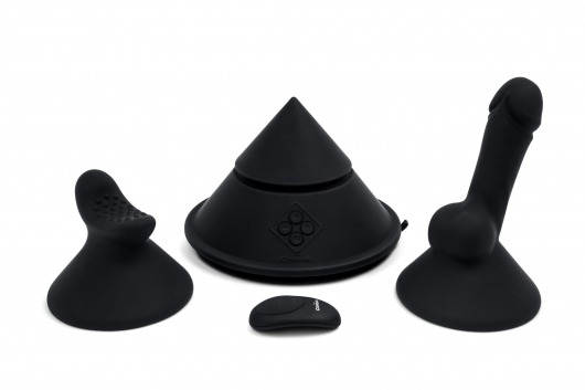 Конусный вибромассажер Cowgirl Cone с 2 насадками - CowGirl - купить с доставкой в Твери