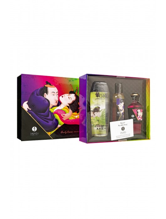 Подарочный набор Fruity Kisses из 3 предметов - Shunga - купить с доставкой в Твери