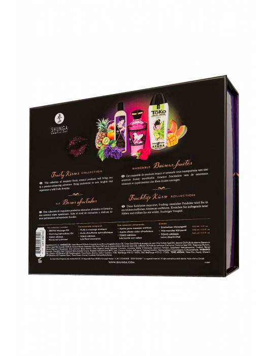 Подарочный набор Fruity Kisses из 3 предметов - Shunga - купить с доставкой в Твери