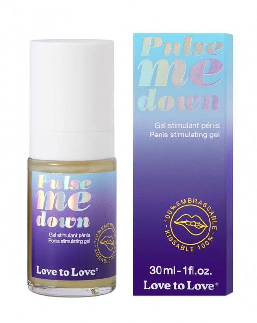 Стимулирующий гель для пениса Pulse Me Down - 30 мл. - Love to Love - купить с доставкой в Твери