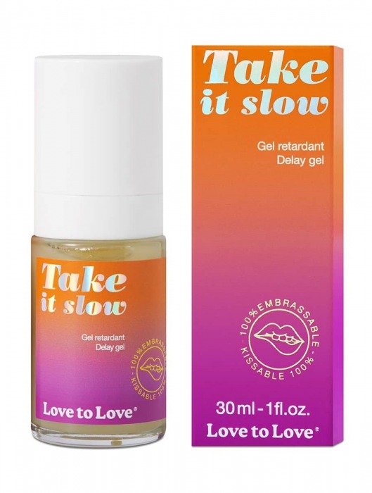 Пролонгирующий гель для мужчин Take It Slow - 30 мл. - Love to Love - купить с доставкой в Твери