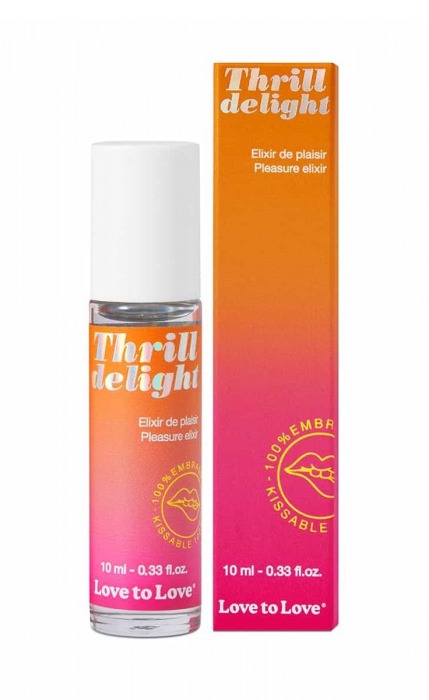 Возбуждающий гель Thrill Delight - 10 мл. - Love to Love - купить с доставкой в Твери