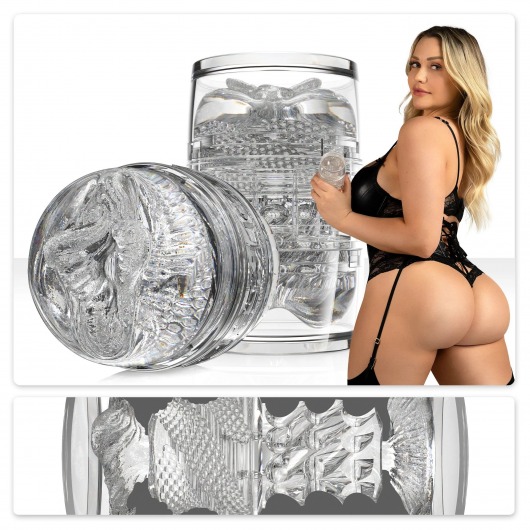 Прозрачный двусторонний мастурбатор Fleshlight Quickshot Mia Malkova - Fleshlight - в Твери купить с доставкой