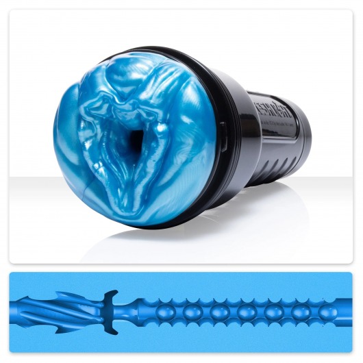 Мастурбатор-вагина Fleshlight Freaks Alien Blue Metallic - Fleshlight - в Твери купить с доставкой