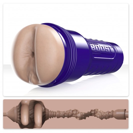 Телесный мастурбатор-анус Fleshlight Boost Blast Female - Fleshlight - в Твери купить с доставкой